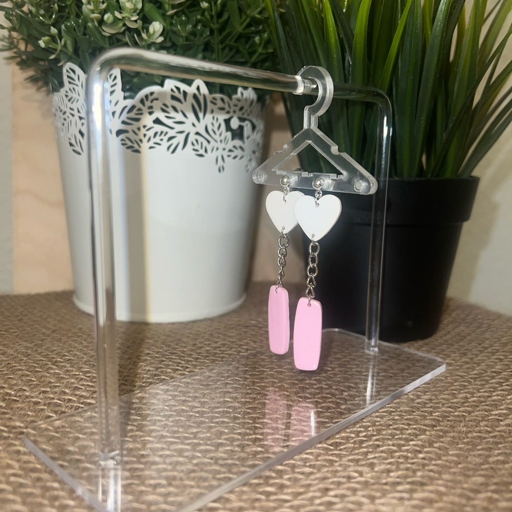 Polymer clay earrings